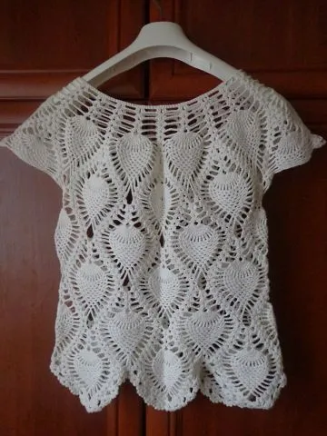 ideas para tejer una blusa a crochet para dama