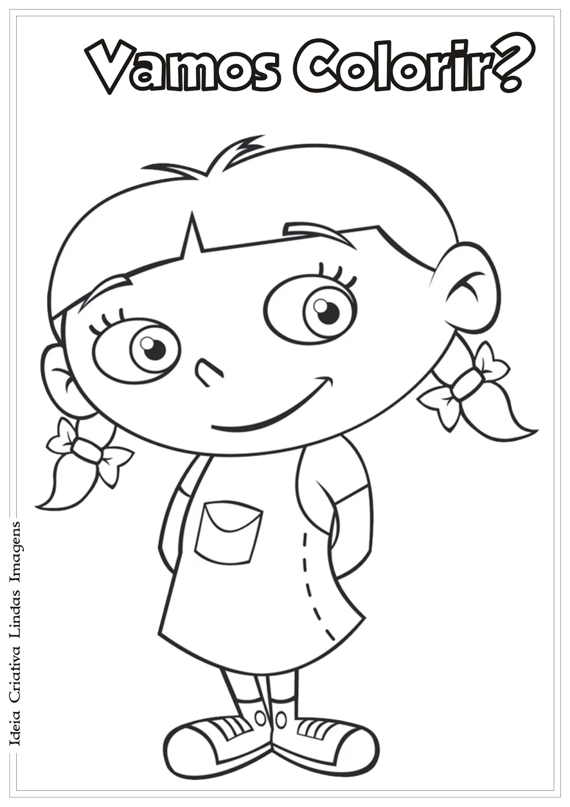 Ideia Criativa Lindas Imagens: Mini Einsteins Annie desenho para ...