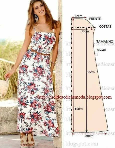 Moldes Moda por Medida: VESTIDOS FÁCIL DE FAZER | diy kleren ...