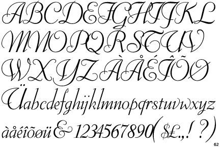 Identifont - Florentine Cursive