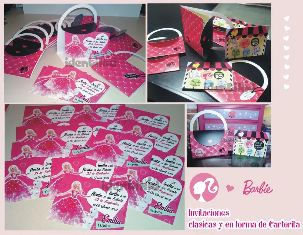 IDENTIKID diseño grafico para eventos: BARBIE -Cumple Completo ...