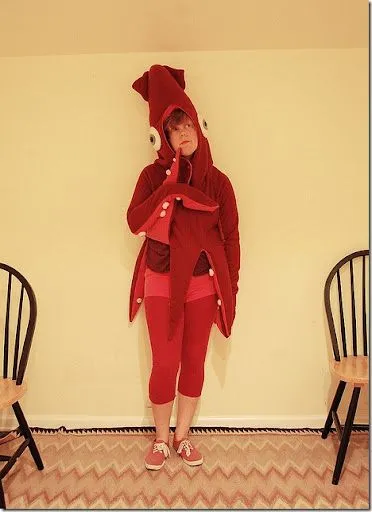 idisfraz: disfraz de calamar