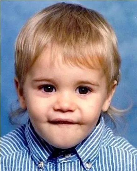 mis idolos::::::::::: foto de bebe de justin bieber.