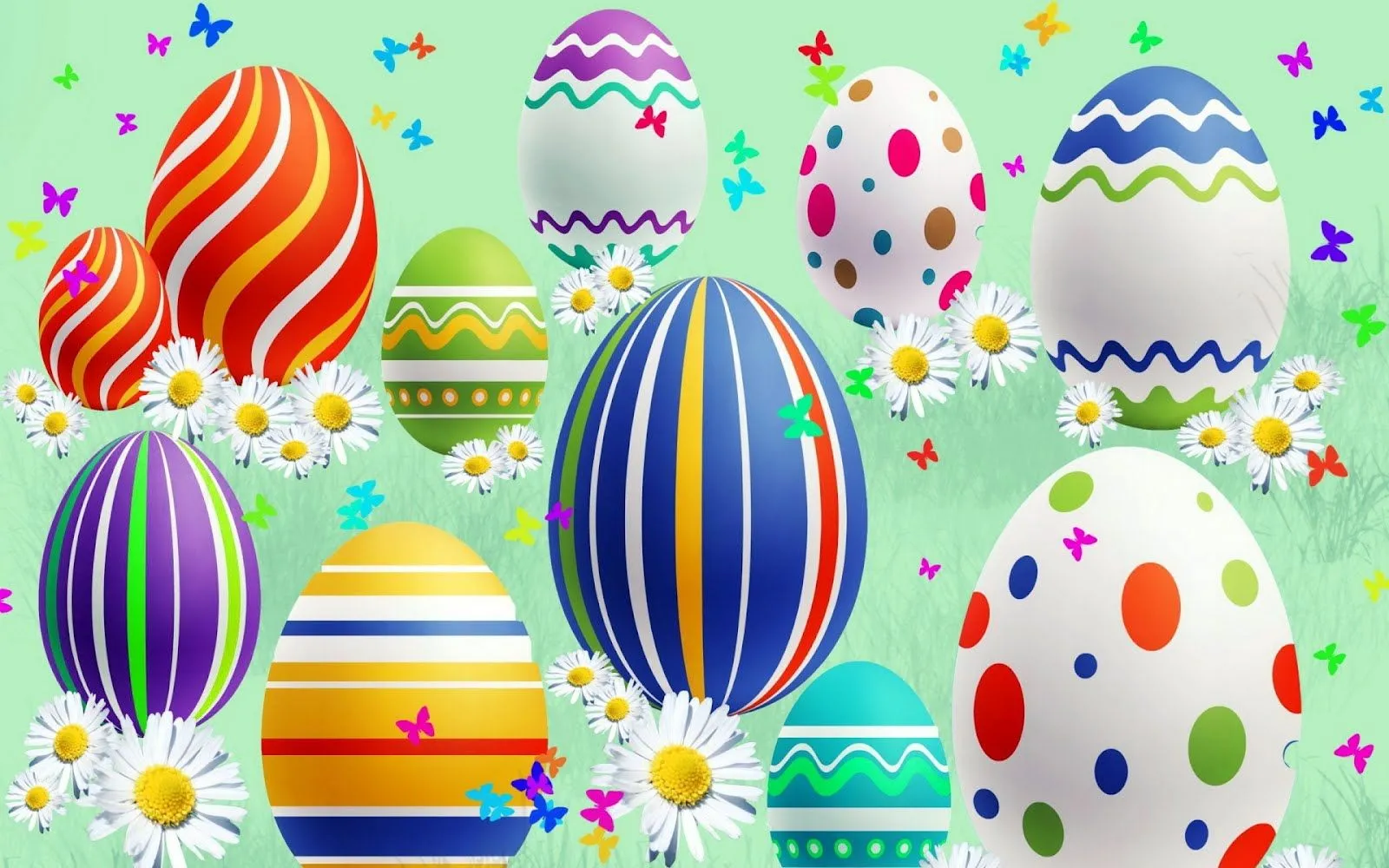 Idool Huevos de Pascua (Wallpaper de 1920x1200) HR