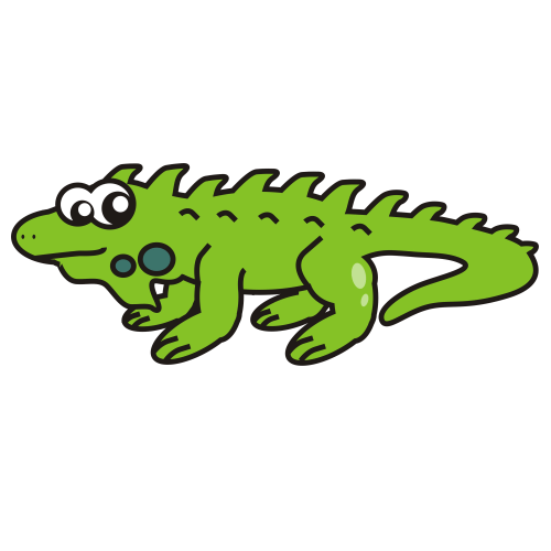 Iguana Clipart Cartoon | Clipart Panda - Free Clipart Images