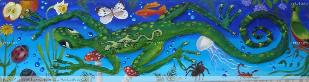 La iguana viva guisela Figueroa - Artelista.com