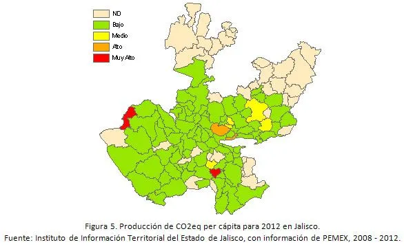 IITEJ: Jalisco presenta una tendencia a la baja en la emisión de ...