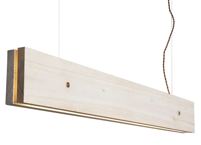 ilia estudio interiorismo: Lámparas con madera y Leds