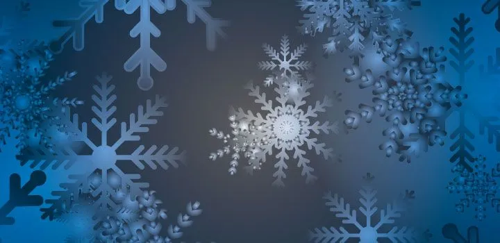 Fondo Azul Navideño | Vectores Gratis