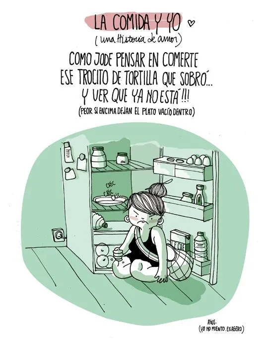 Ilustraciones y frases molonas sobre comida | Qué se cuece en…