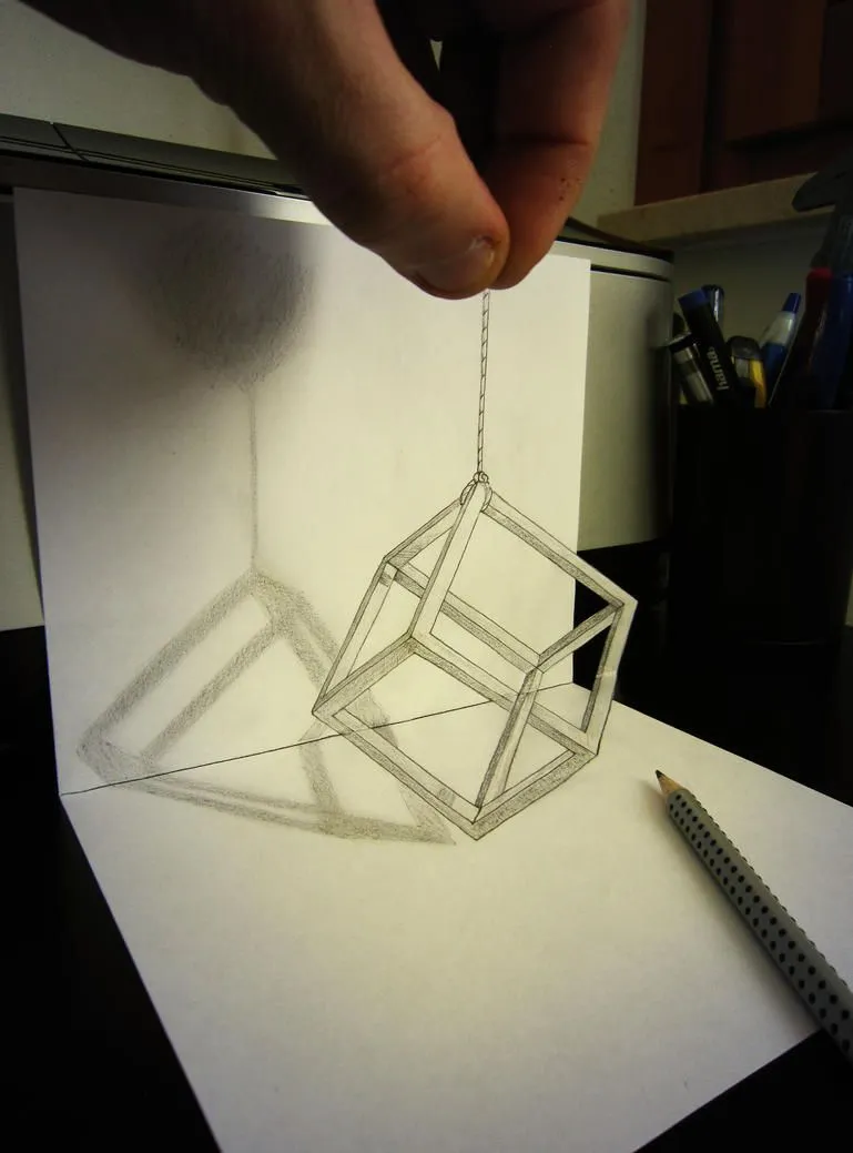 Ilustraciones a lápiz en 3D by Alessandro Diddi ...