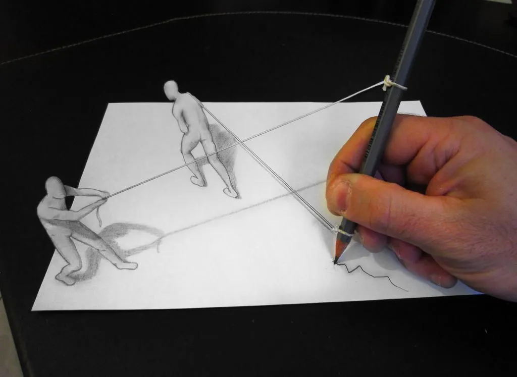 Ilustraciones a lápiz en 3D by Alessandro Diddi ...