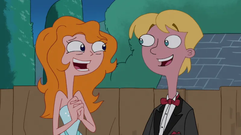 Image - Candace and Jeremy in formal attire.png - Phineas and Ferb ...