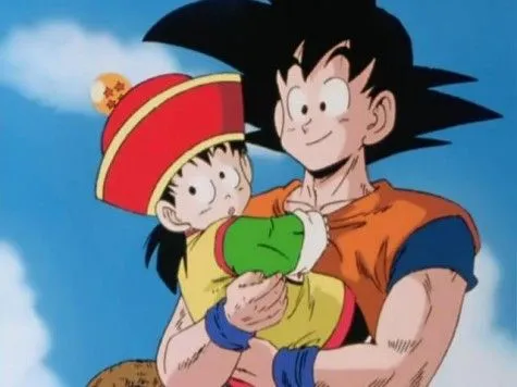 Image - Goku and gohan beginning of dbz.jpg - Dragon Ball Wiki