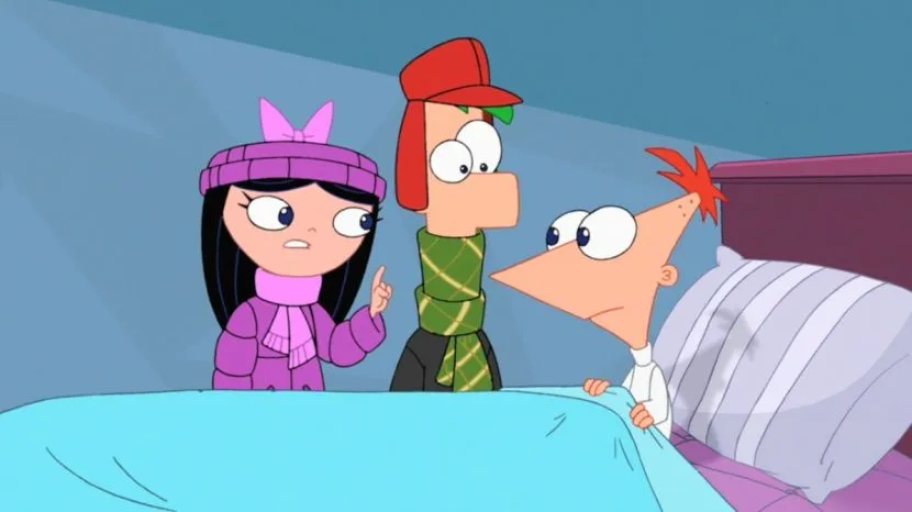 Image - Isabella Phineas and Ferb in the mall.jpg - DisneyWiki