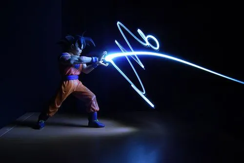 Image - Light Graffiti - Goku.jpg - Super Smash Bros. Fanon Wiki ...