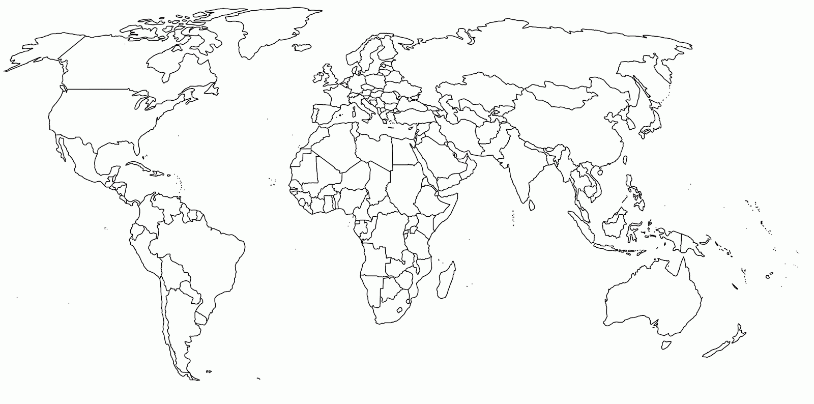 Image - Mapa mundi para colorir (6).gif - TheFutureOfEuropes Wiki