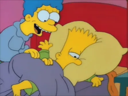 Image - Marge wakes bart up.png - Simpsons Wiki