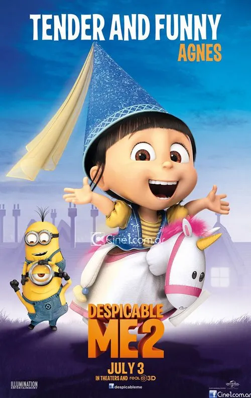 Image - Mi-villano-favorito-2-posters-agnes.jpg - Despicable Me Wiki