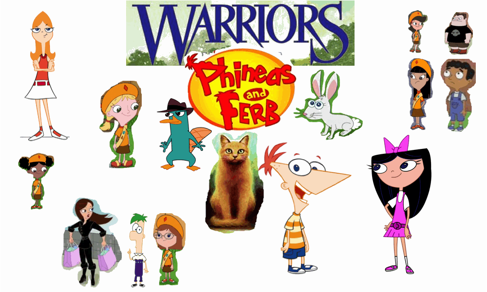 Image - Phineas, Ferb, and Warriors logo.gif - Phineas and Ferb Fanon