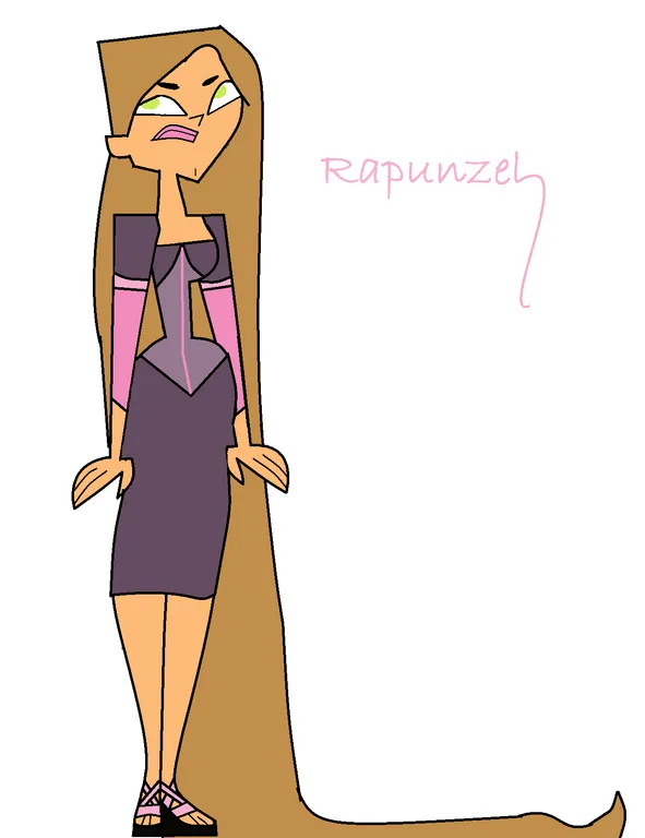 Image - Rapunzel.png - Total Drama Island Camp Wiki - Total Drama ...