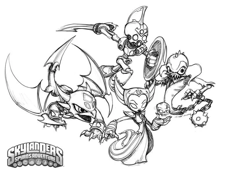 Image - Skylanders undead.jpg - The Spyro Wiki - Spyro, Sparx, The ...