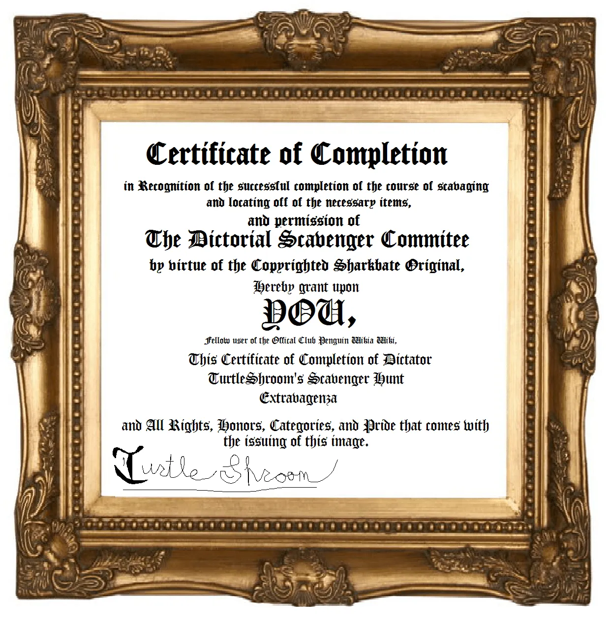 Image - TS Scavenger Diploma.png - Club Penguin Wiki - The free ...