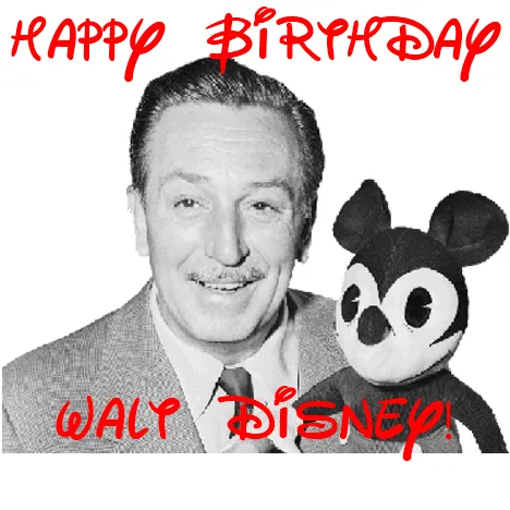 Image - Walt Disney Birthday.png - Sonic News Network, the Sonic Wiki