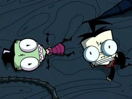 Image - Zim and Dib Halloween 1.JPG - Invader ZIM Wiki