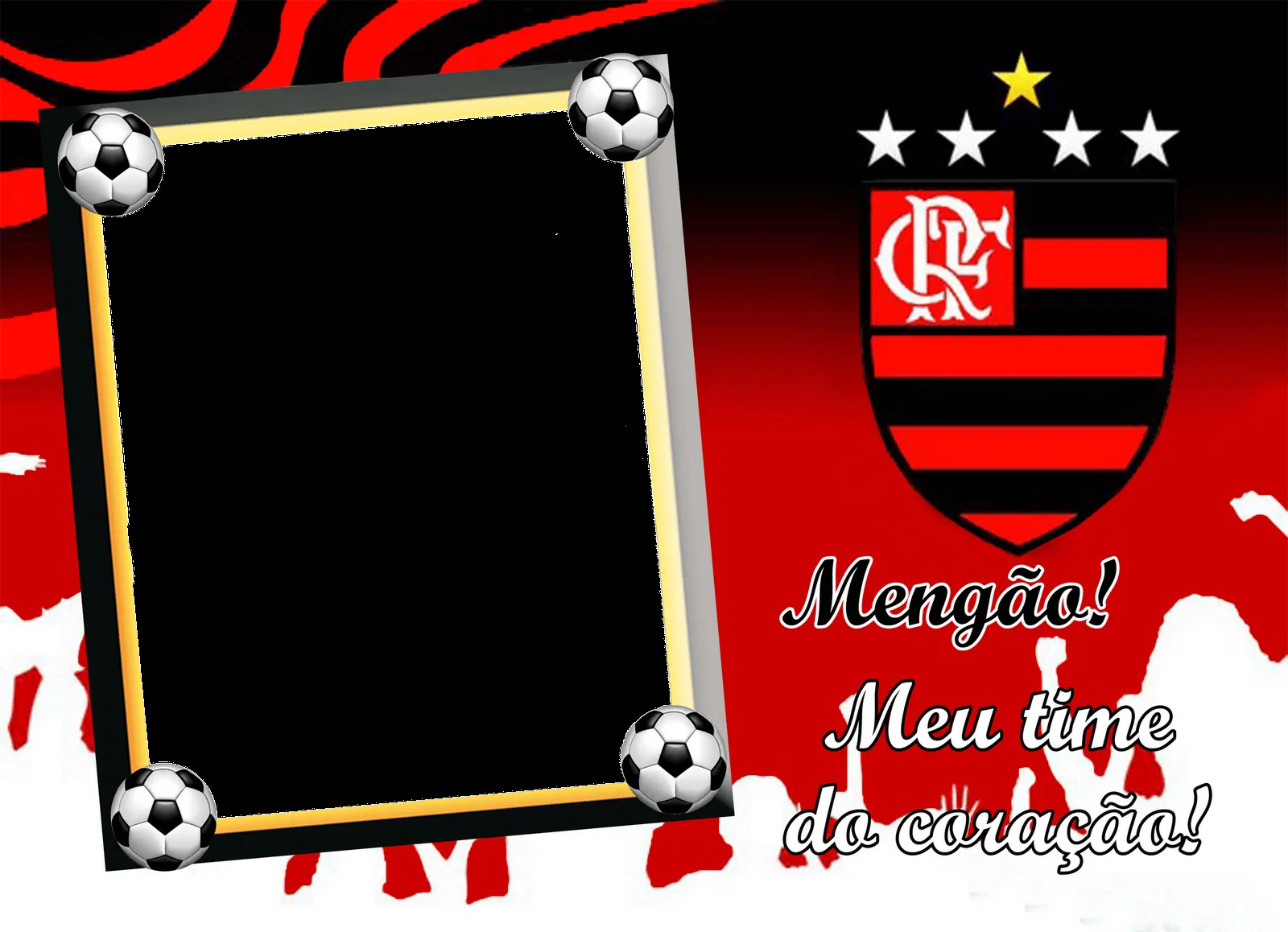 Imagem arte Foto: Times - Flamengo- Vasco - Corintians - Palmeiras ...