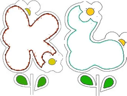 Imagen del abecedario para colorear con flores - Imagui