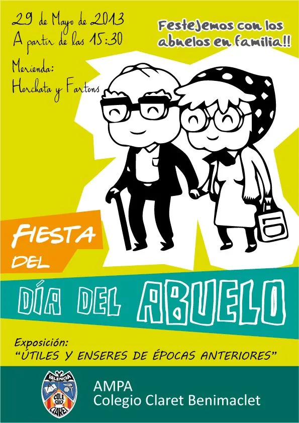 Dia del Abuelo 2012 – 29 de mayo | Ampa Claret Valencia