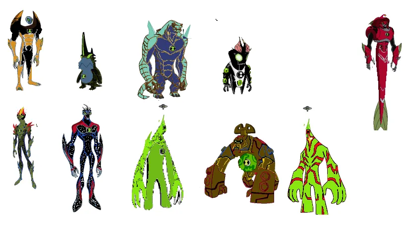 Imagen - Aliens de ben 10 fannon.png • Comunidad Ben 10 Fanon Wiki