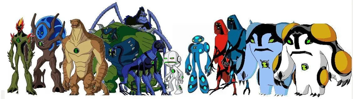 Imagen - Aliesns heroes y supremos.JPG - Ben 10 Wiki - La ...