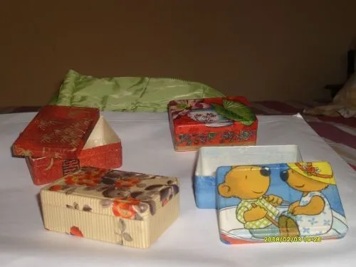 Imagen CAJITAS DECORADAS CON DECOUPAGE (SERVILLETAS) - grupos ...