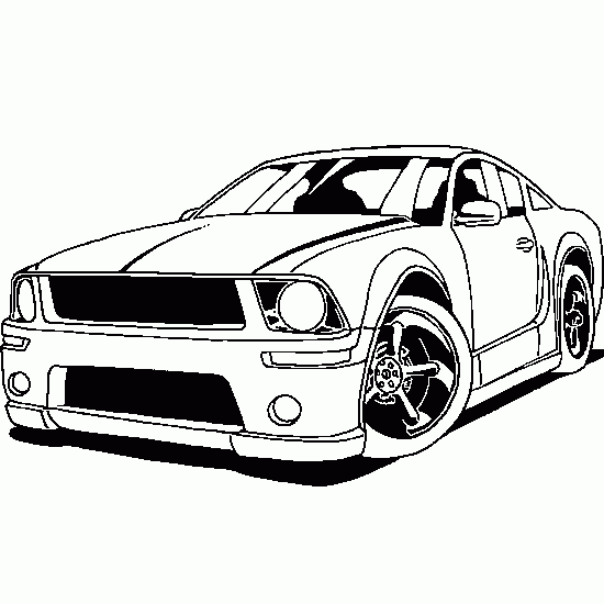 Dibujos para colorear de coches tuning - Imagui