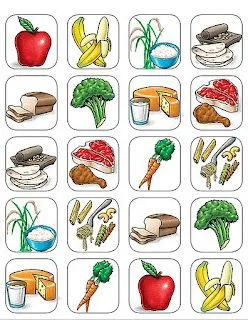 Imagen de comida para imprimir:Imagenes y dibujos para imprimir