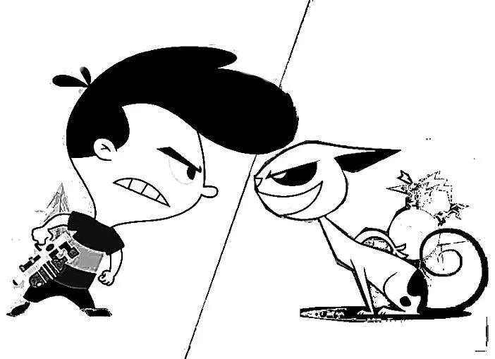 Imagen - DIBUJOS PARA COLOREAR DE KID VS KAT-1-.jpg - Kid vs Kat Wiki