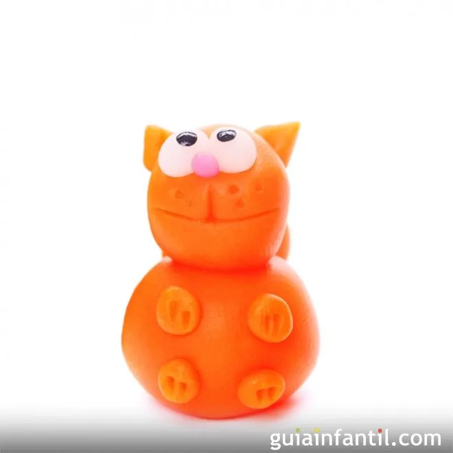 Imagen de gato de plastilina - Animales de granja de plastilina ...