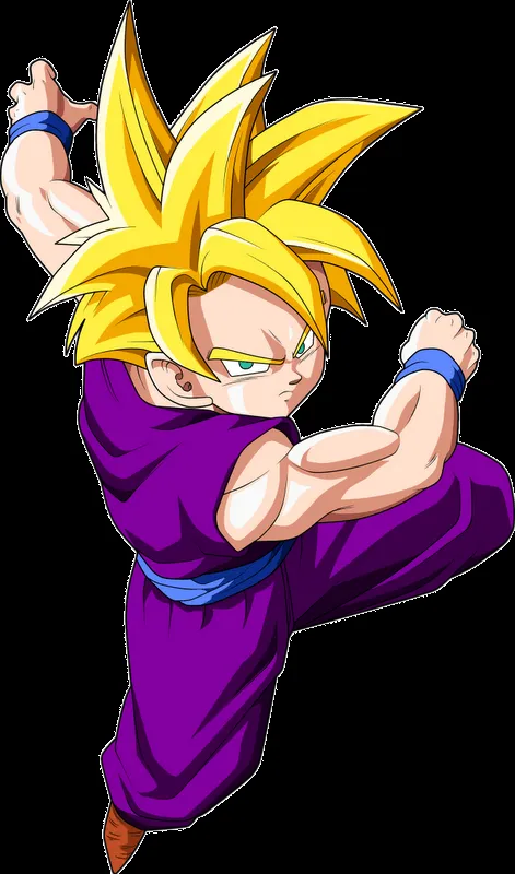 Imagen - Gohan joven SSJ.png - Dragon Ball Fanon Wiki