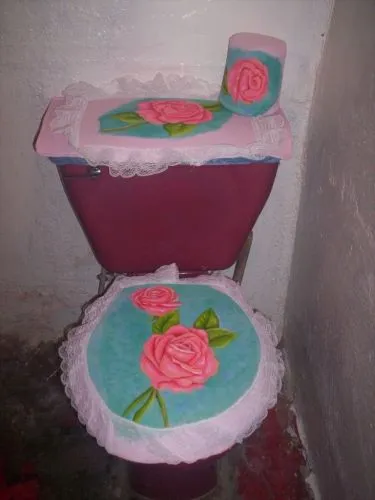 Imagen Juego de baño Rosas - grupos.