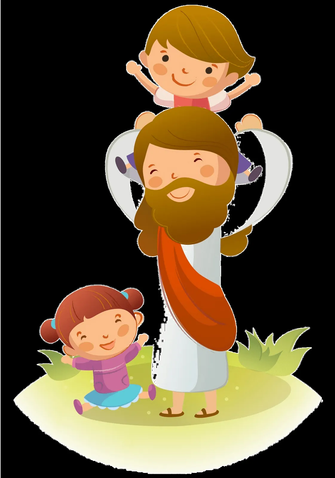 Imagen de niños con dios animado - Imagui