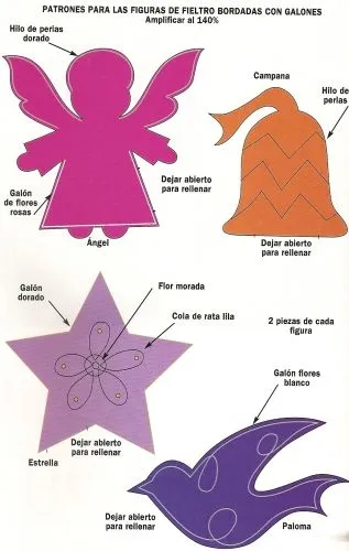 Muñecas de fieltro patrones gratis - Imagui