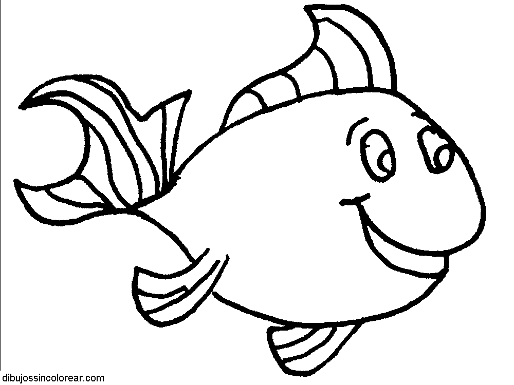 Pescado para colorear - Imagui