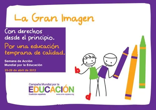 Una Gran Imagen para reivindicar el derecho a la educación de los ...