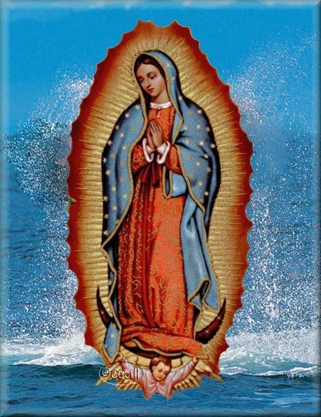 Imagen de la Virgen de Guadalupe en movimiento - Imagui