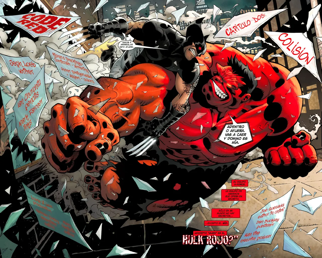 Imagen - Wolverine vs Hulk Rojo.PNG - Marvel Wiki