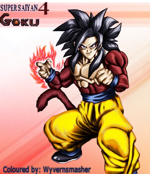Super Saiyan 4 Goku by wyvernsmasher on DeviantArt