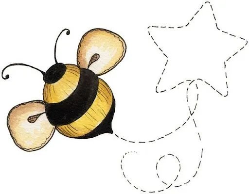 IMAGENES DE ABEJAS PARA IMPRIMIR