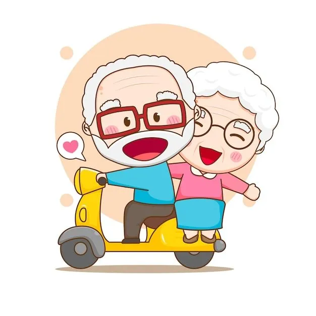 Imágenes de Abuelitos Animados - Descarga gratuita en Freepik